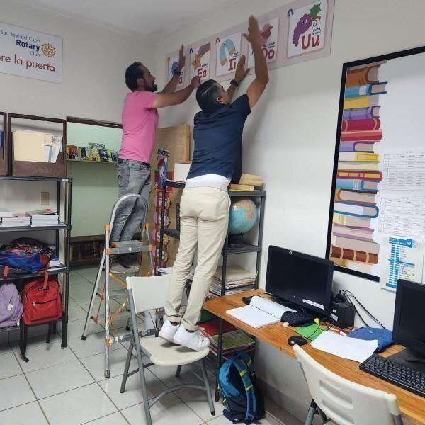 apoyo de rotarios en San jose del cabo