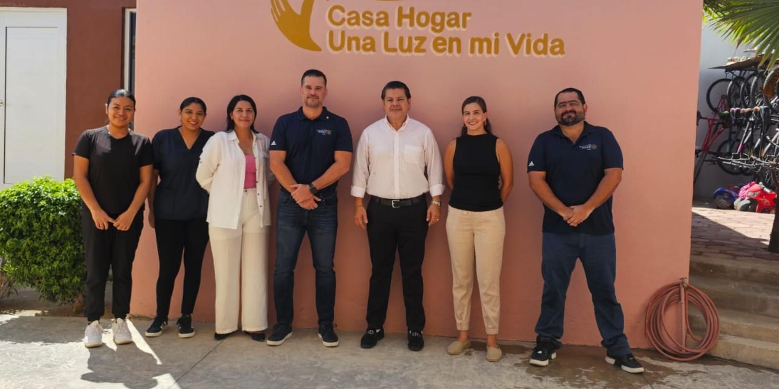 Club Rotario San José del Cabo transforma casa hogar con nuevo consultorio psicológico para 60 niños